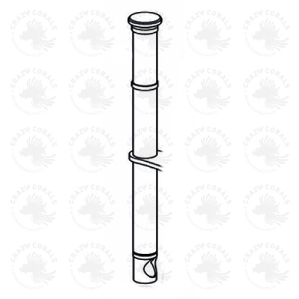 NYOS Quantum 120 Wasserstandsrohr inkl. Mikroeinstellschraube